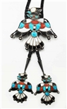 Beautiful Homer Vacit Thunderbird Bolo & Tips