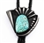Vintage Ramone Platero #8 Turquoise Bolo Tie