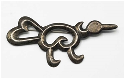 Sweet Vintage Navajo Guild Cast Bird Pin