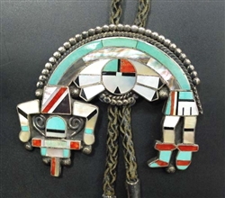 Julie Ondelacey Lahi Zuni Rainbowman Bolo