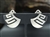 LOVELY BERNARD DAWAHOYA HOPI OVERLAY EARRINGS