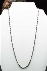 HOPI SILVER CHAIN NECKLACE 20"
