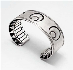 SAMUEL GREATWATER LAFOUNTAIN SILVER MOON CUFF