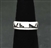 Hopi Robert Honyaktewa Silver Overlay Ring