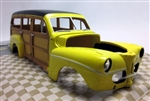 1941 Ford Woody ProShop Pre-Painted Yellow (1/25) (fs)