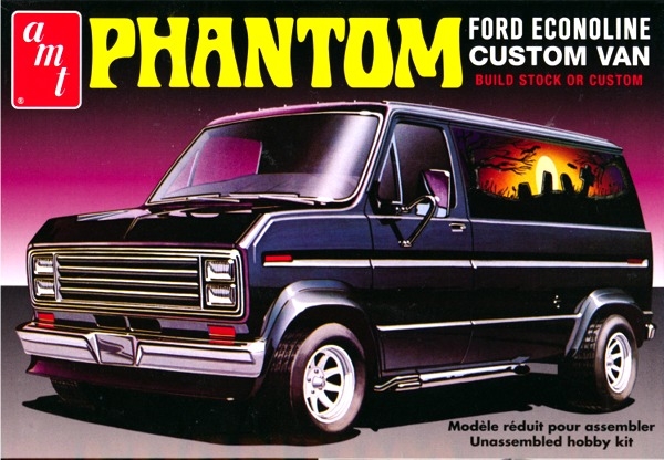 Phantom Ford Econoline Custom store Van Model kit