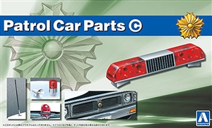 Patrol Car Parts Set C (1/24)