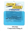 Detail Master Compression Fitting #2 (8pcs) (.025 ") for 1/24 & 1/25