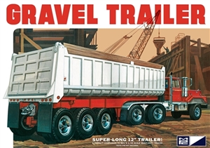 Tri-axle Gravel Trailer (1/25) (fs) Damaged Box