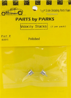 Velocity Stacks "Polished" 5/16 x 7/32 x 3/16 (Set of 2) (1/25 &1/24)