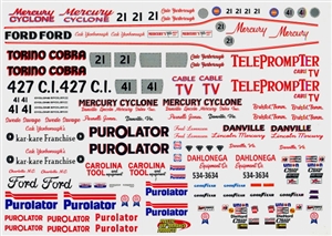 1967-70 Wood Brothers #21 Supplement Sheet PPP (1/25)