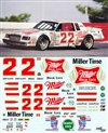 1983 "Miller Time" Buick # 22 Driven by Bobby Allison in the 1983 season (1/24)