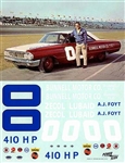 00 AJ Foyt 1964 Galaxie Decal