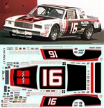 16 Halpen Enterprises David Pearson 1981 Decal