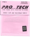 Pro Tech Hood Pins (12 pcs) (1/25)