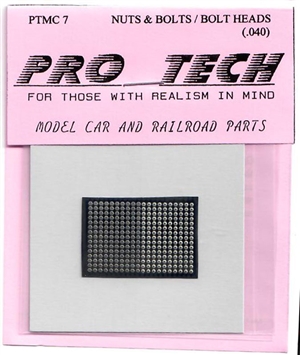 Pro Tech Nuts and Bolts Bolt Heads