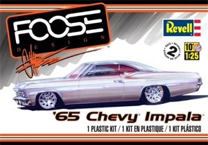 1965 "Foose"  Chevy Impala Hardtop (2 'n 1) Stock or Custom  (1/25) (fs) Damaged Box