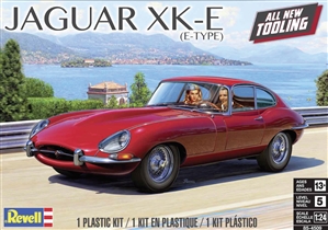 Jaguar XK-E (E-Type) Coupe (New Tooling) (1/24) (fs)