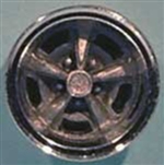 Pontiac Rallye II Wheels with Chrome Trim Ring (Set of 4) (1/25) (fs)