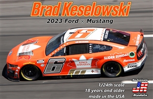 Brad Keselowski 2023 Kings Hawaiian Ford Mustang #6