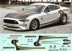 50th Anniversary Cobra Jet Mustang Slixx Decals (1/25)