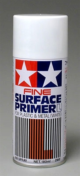 Tamiya Spray Surface Primer White 6 oz