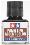 Tamiya Brown Panel Line Accent Color or Wash (40 ml)