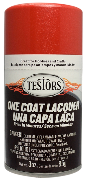 One Coat Spray Revving Red Lacquer (3 oz)