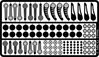 Window Crank Detail set for 1/24 & 1/25 kits