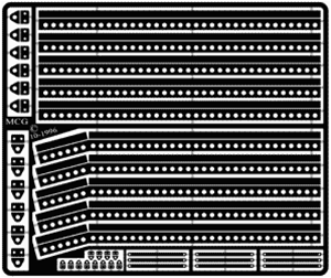 Nascar Window Inner Bracing Strips for 1/24 &  1/25 kits