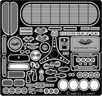 1962 Corvette Detail set based on AMT '62 kit