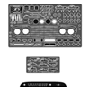 1960 Ford Starliner Detailing Set for AMT kits, includes dash guages