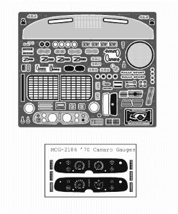 1970-73 Camaro detailing set - works great with both new AMT kits