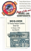 1961 Pontiac Ventura-Catalina Photo-Etch Detail Set for Moebius Kits