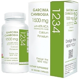 Garcinia Cambogia 1234 - Creative Bioscience - 60 Caps