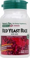 Nature's Plus Red Yeast Rice 600 mg 60 caps