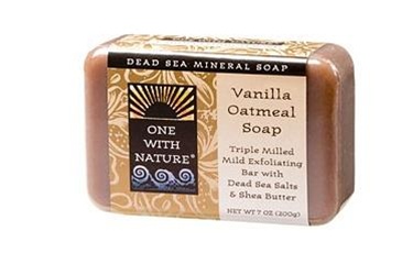 One With Nature Vanilla Oatmeal Soap Bar 7oz