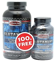 Prolab Glutamine, 300g+100g FREE!