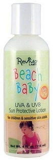Reviva Beach Baby Suntan Lotion SPF25 - 4 fl. oz.