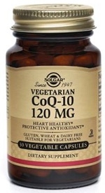 Solgar Vegetarian CoQ-10 120mg Vegicaps