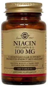 Solgar Niacin B-3 100 mg