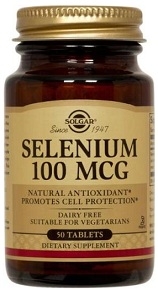 Solgar Selenium 100 mcg 100 tabs