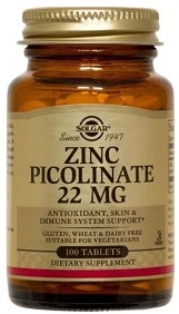 Solgar Zinc Picolinate
