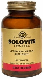 Solgar Solovite Multivitamin Iron Free