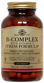 Solgar B-Complex with Vitamin C Stress Formula 100 Tabs