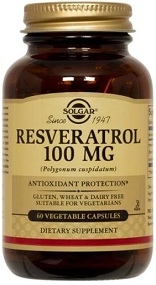 Solgar Resveratrol 100mg
