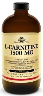 Solgar Liquid L-Carnitine 1500 mg 16 oz.
