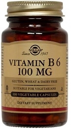 Solgar Vitamin B6 100 mg - 100 vegicaps