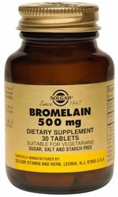 Solgar Bromelain 500 mg - 30 or 60 Tablets