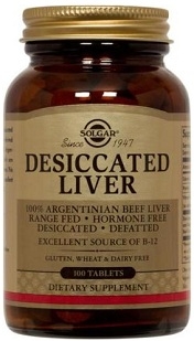 Solgar Desiccated Liver Tablets